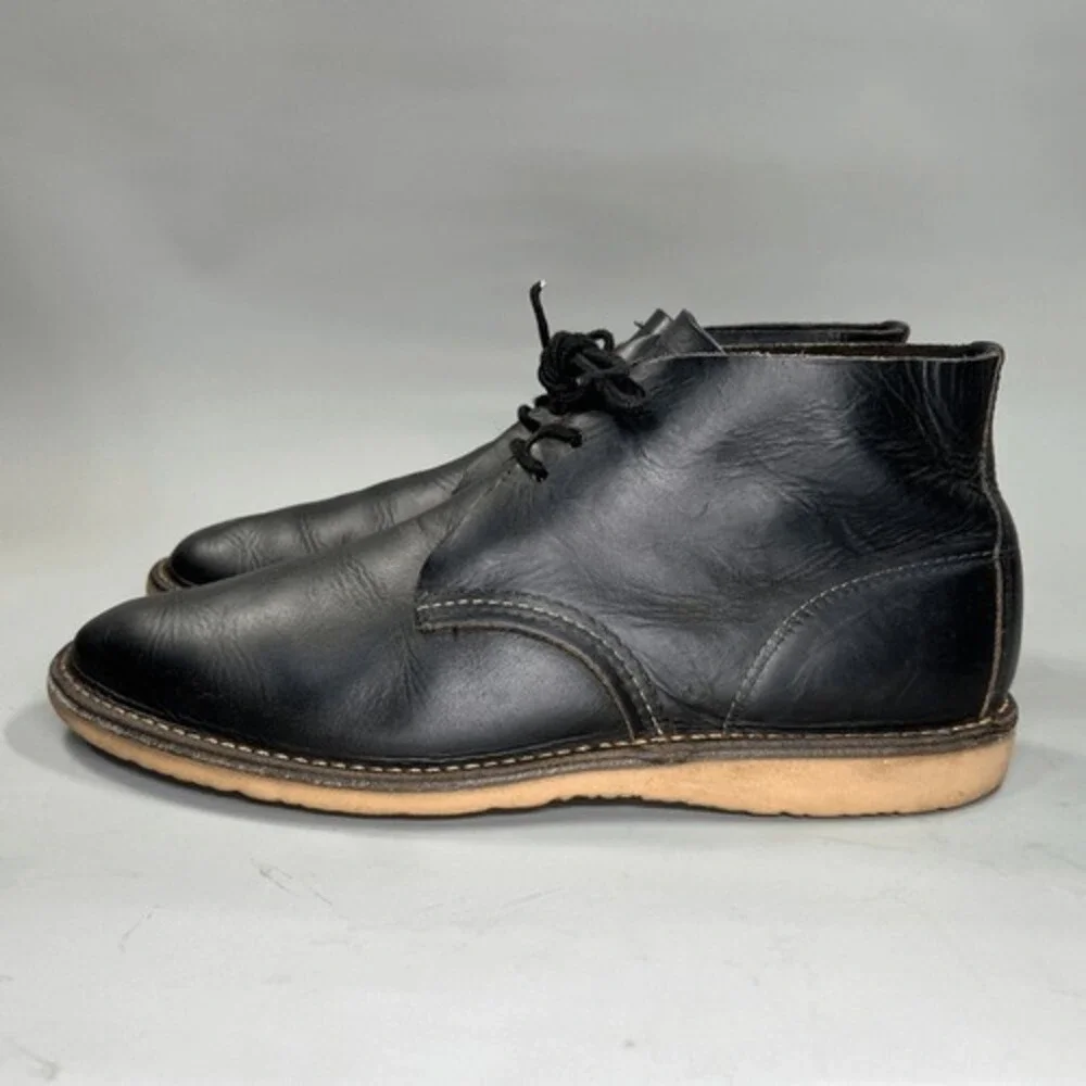 Red Wing Heritage Weekender Chukka Boots Men's‎ 9.5D Brown Leather Rough & Tough